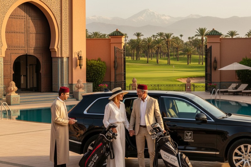 Morocco golf tournament travel