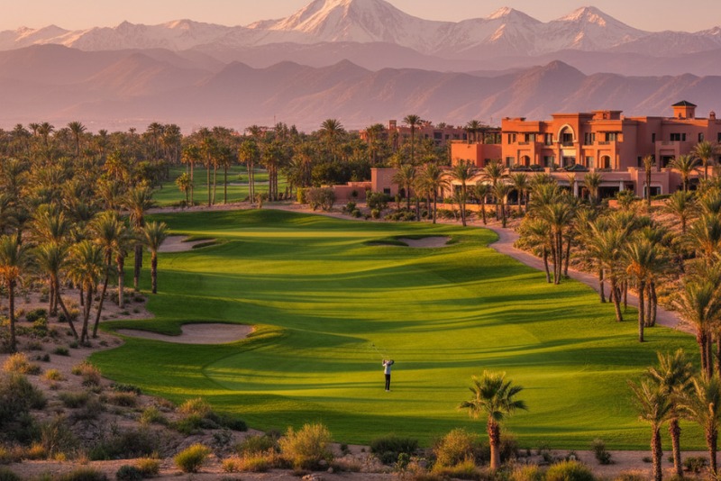 Morocco golf tournament travel