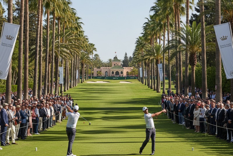 Morocco golf tournament travel