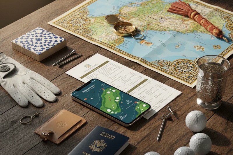 Morocco golf tournament travel