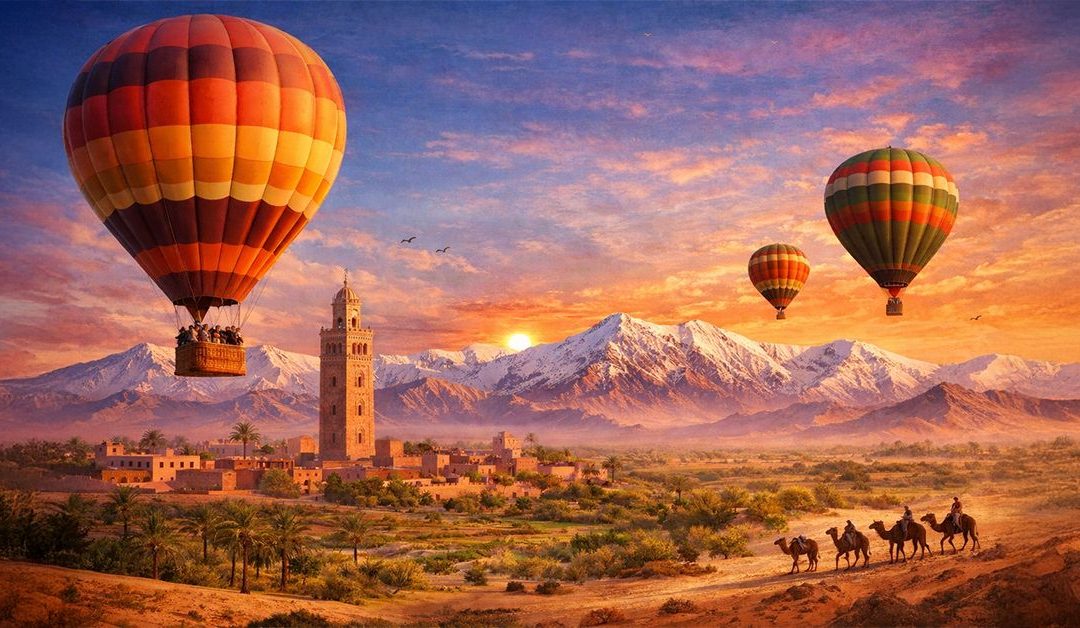 Marrakech Hot Air Balloon Experience: A Journey Above Morocco’s Timeless Beauty