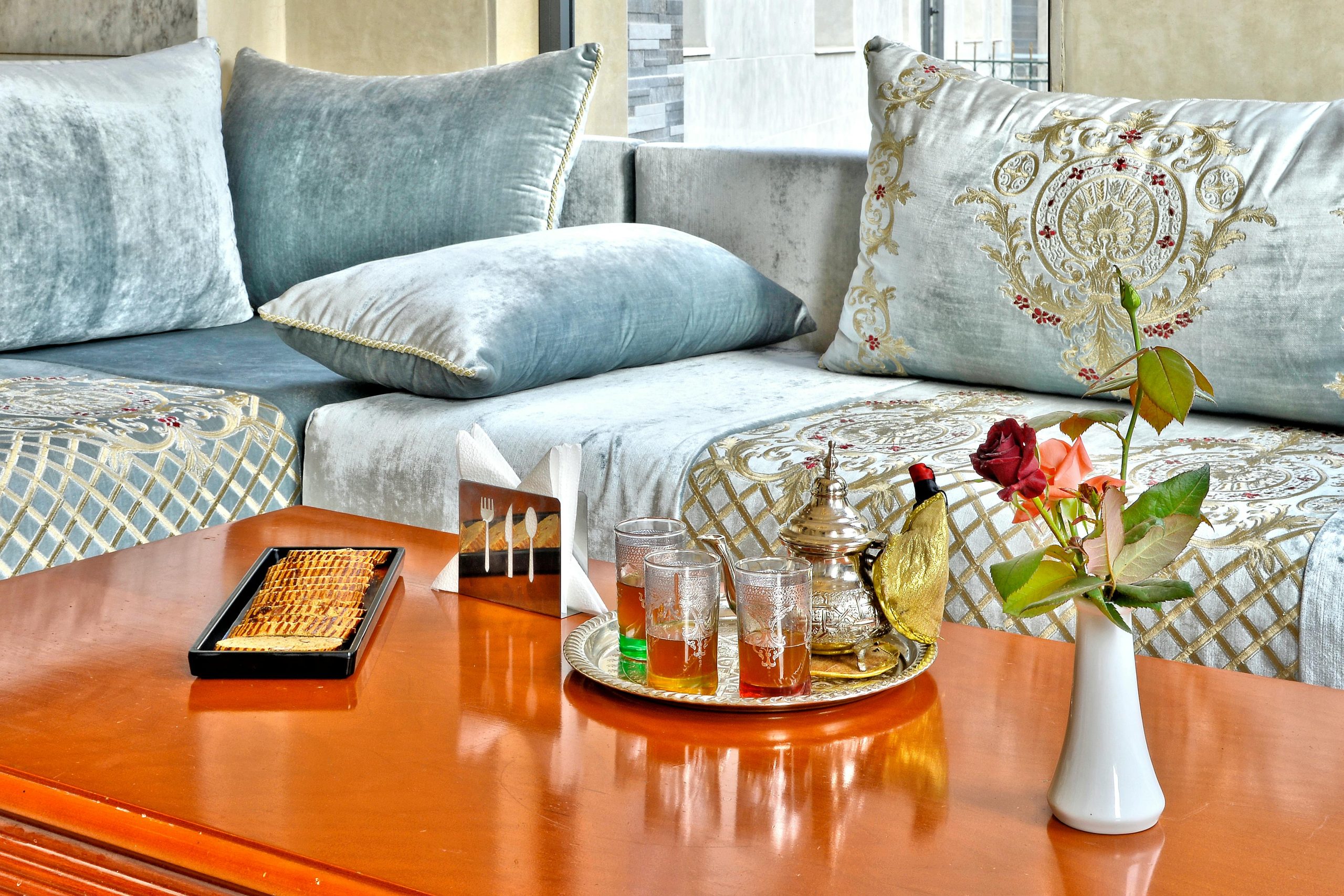 Traditional Moroccan riad