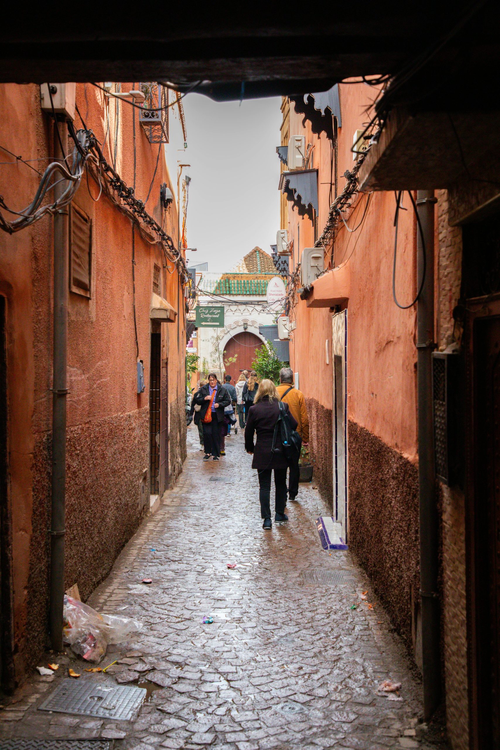 Street in Marrakesh's Historic Medina